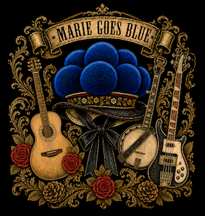 Marie Goes Blue Logo